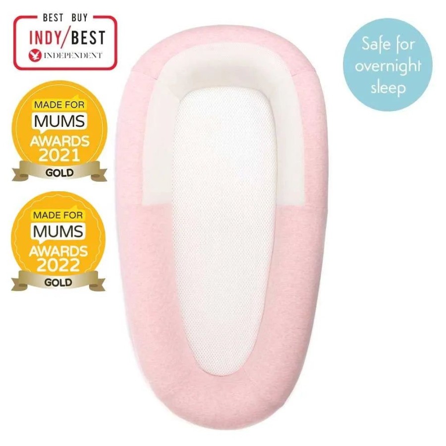 Nursery & Home Purflo Baby Nests | Purflo Sleep Tight Baby Bed - Shell Pink