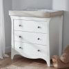 Nursery & Home CuddleCo Dressers | Cuddleco Clara 3 Drawer Dresser & Changer - White & Ash