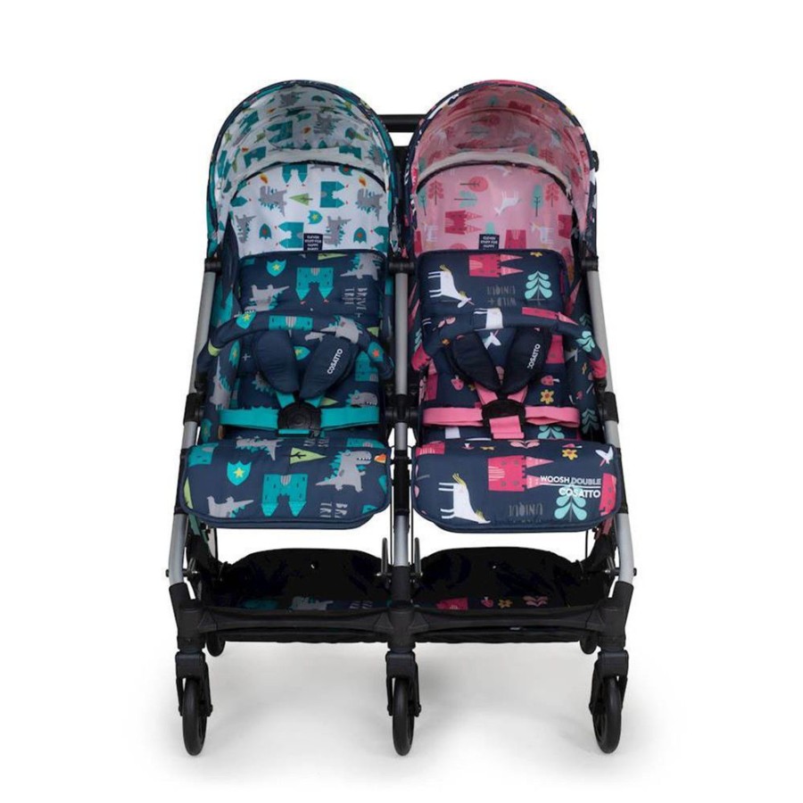 Prams & Pushchairs Cosatto | Cosatto Woosh Double Stroller - Fairy Tale