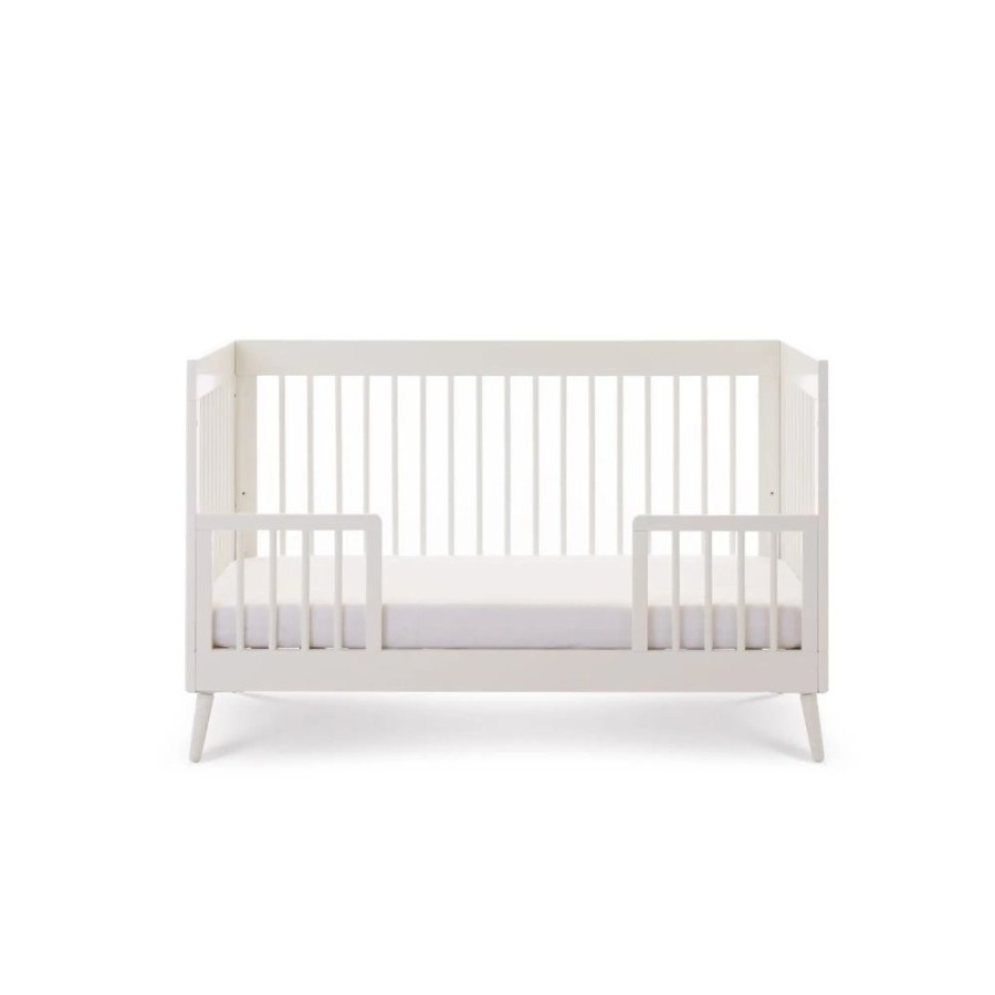 Nursery & Home Obaby Cots & Cotbeds | Obaby Maya Scandi Cot Bed - Nordic White