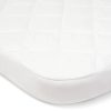 Nursery & Home Mamas & Papas Bedding & Sleepwear | Mamas & Papas Lua Bedside Crib Mattress Protector - White