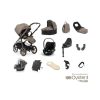 Prams & Pushchairs BabyStyle | Oyster 3 Ultimate 12 Pc Travel System Bundle With Cloud T Car Seat - M