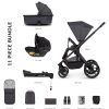 Prams & Pushchairs Venicci | Venicci Tinum Edge 3 In 1 Travel System Bundle Plus Isofix Base - Char