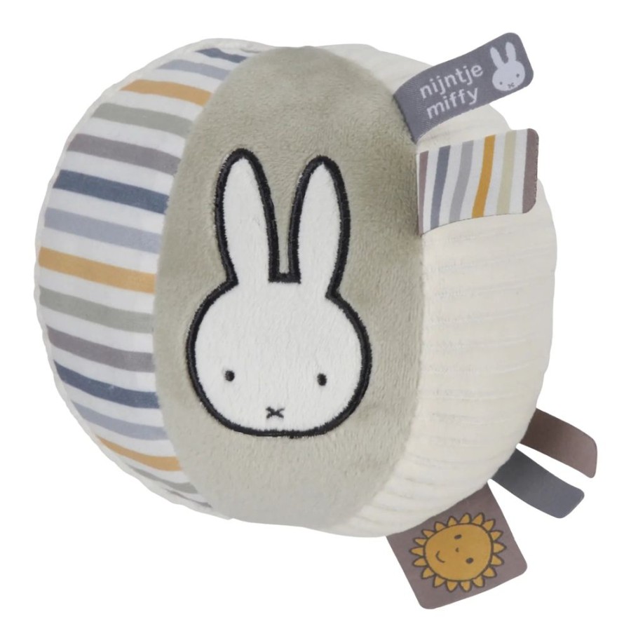 Nursery & Home Little Dutch Gifts | Little Dutch X Miffy Ball Fluffy Blue