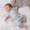 Clothing Caramelo Rompers | Grey Seashell Polo Romper With Bib