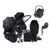 Prams & Pushchairs iCandy | Icandy Peach 7 Travel Bundle With Pebble 360 & Base - Black Edition