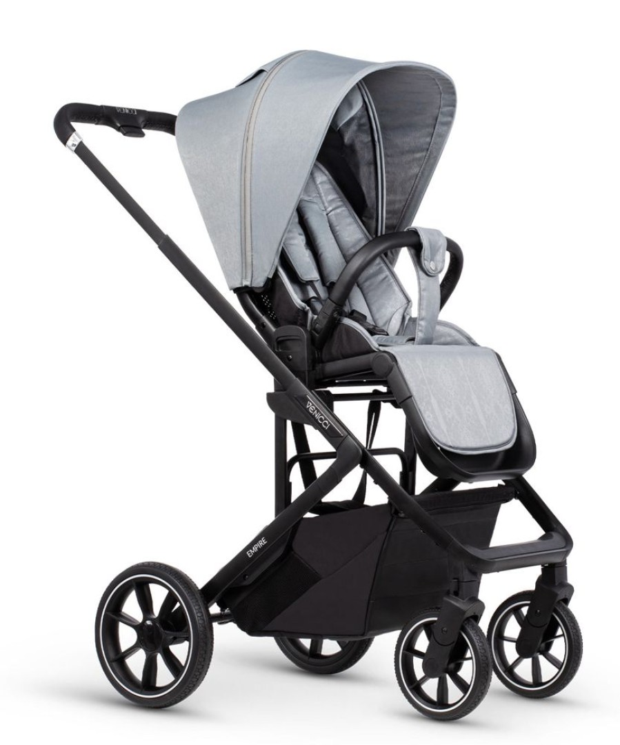 Prams & Pushchairs Venicci | Venicci Empire Pushchair With Accessory Pack - Urban Grey