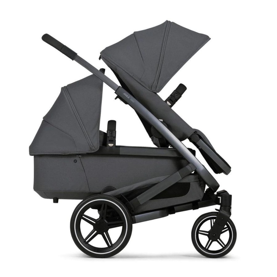 Prams & Pushchairs Joolz | Joolz Geo3 Duo Pushchair - Pure Grey