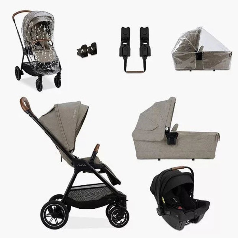 Prams & Pushchairs Millie & Ralph | Ex Display Sale - Nuna Triv Next Generation Pipa Urbn Bundle - Hazelwo