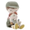 Nursery & Home Little Dutch Soft Toys | Little Dutch Little Farm - Cuddle Doll - Farmer Jim With Chicken