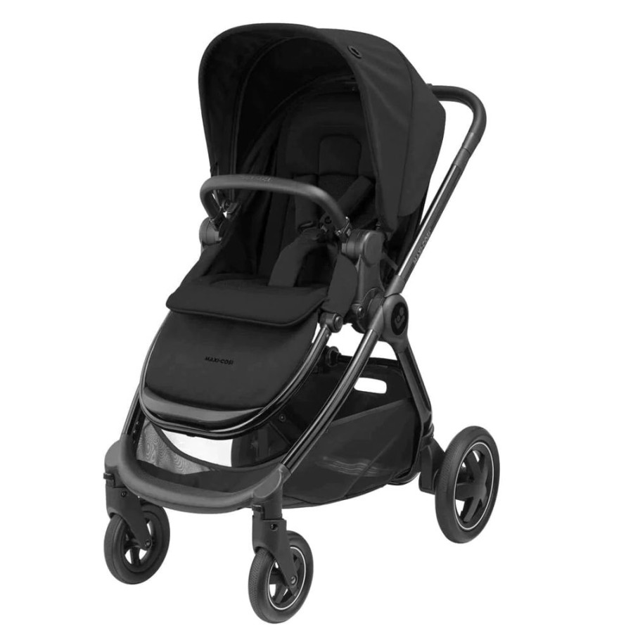 Prams & Pushchairs Maxi-Cosi | Maxi-Cosi Adorra Luxe Pebble 360 Pro + Base Travel System - Twillic Bl