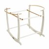 Nursery & Home Clair De Lune Moses Baskets & Bedside Cribs | Clair De Lune Deluxe Rocking Stand - White