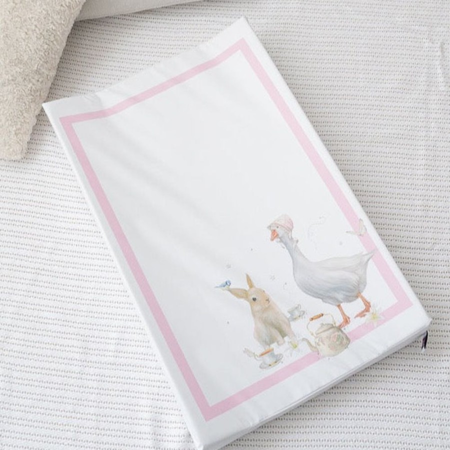 Nursery & Home Millie & Ralph Changing Mats | Gilded Bird Wedge Changing Mat - Mother Goose