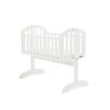 Nursery & Home Obaby Moses Baskets & Bedside Cribs | Obaby Sophie Swinging Crib - White