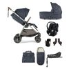 Prams & Pushchairs Millie & Ralph | Mamas & Papas Flip Xt - 8 Pc Complete Travel Bundle With Aton B2 - Na