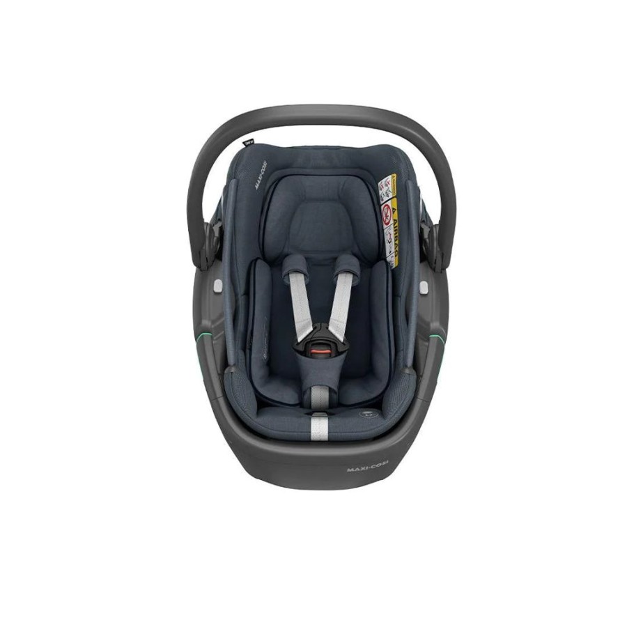 Prams & Pushchairs Maxi-Cosi | Maxi-Cosi Coral 360 I-Size Car Seat - Essential Graphite