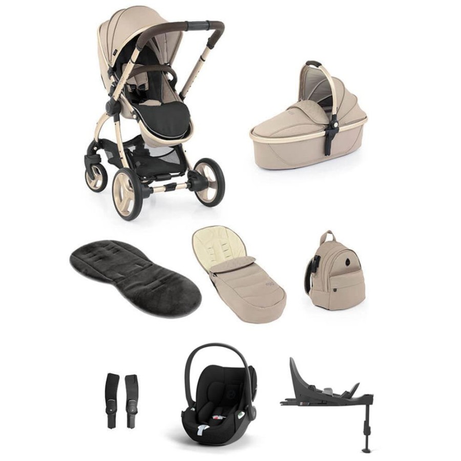 Prams & Pushchairs Egg2 | Egg 2 Luxury Travel Bundle With Cloud T I-Size - Feather