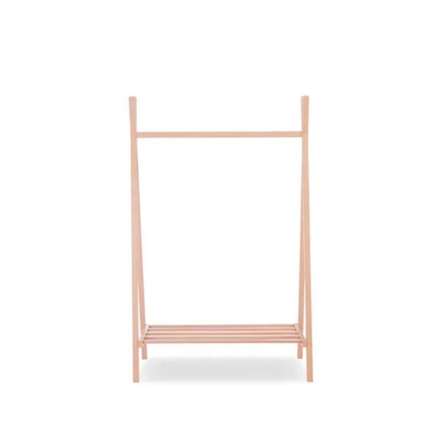 Nursery & Home CuddleCo Nursery Decor | Cuddleco Nola Clothes Rail - Soft Blush Pink