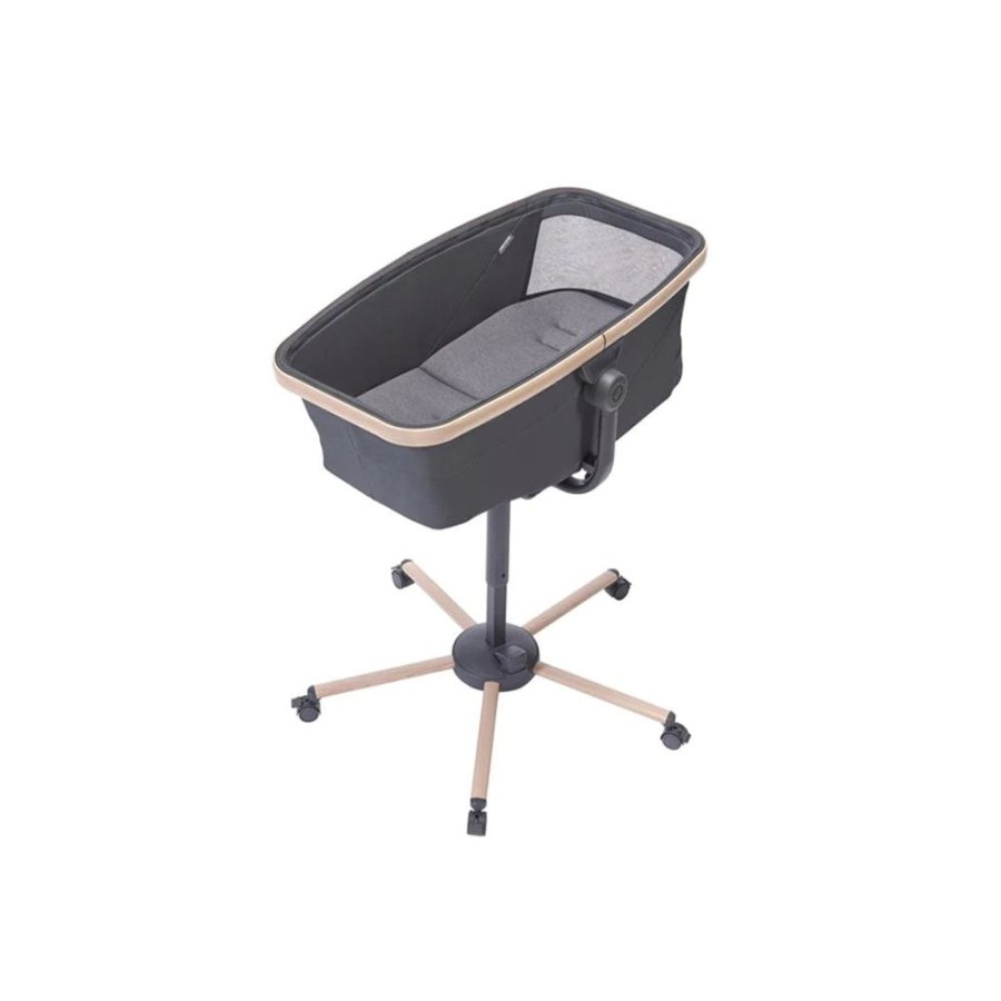 Nursery & Home Millie & Ralph Cots & Cotbeds | Maxi-Cosi Alba All In One Bassinet & Highchair - Beyond Graphite