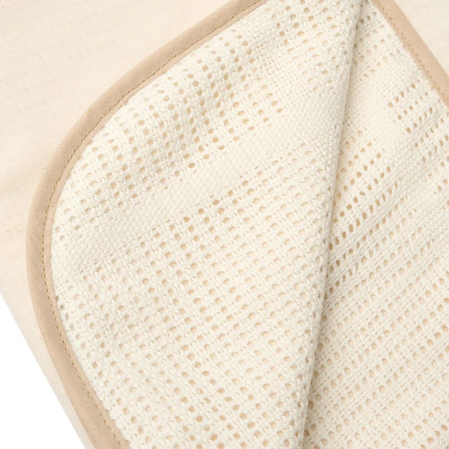 Nursery & Home Clair De Lune Blankets | Clair De Lune Organic Cotton Cellular Blanket