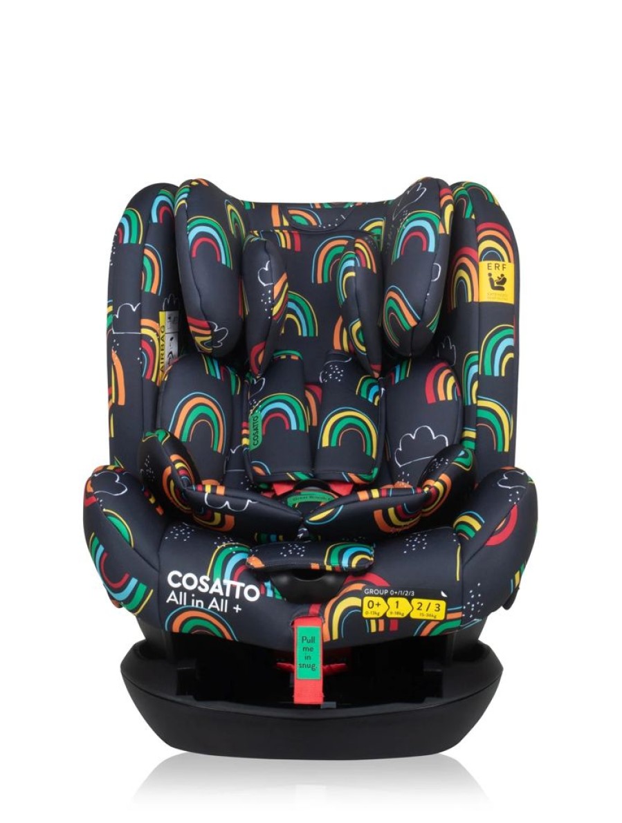 Prams & Pushchairs Cosatto | Cosatto All In All + Group 0+123 Car Seat - Disco Rainbow