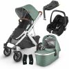 Prams & Pushchairs UPPAbaby | Uppababy Vista V2 Travel System With Maxi-Cosi Cabriofix - Emmett