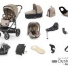 Prams & Pushchairs BabyStyle | Oyster 3 Ultimate 12 Pc Travel System Bundle - Butterscotch