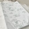 Nursery & Home Millie & Ralph Changing Mats | Gilded Bird Wedge Changing Mat - Safari Toile