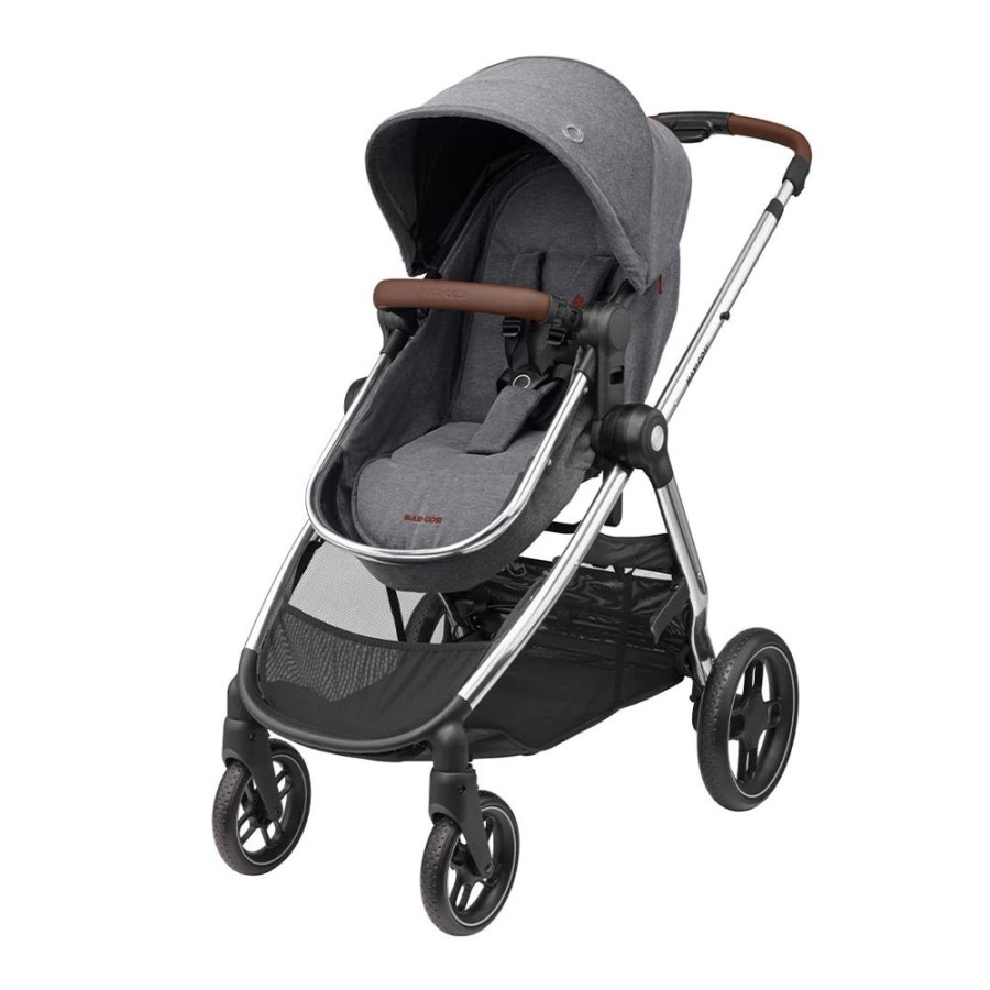 Prams & Pushchairs Millie & Ralph | Maxi-Cosi Zelia Luxe 2-In-1 Pushchair - Twillic Grey