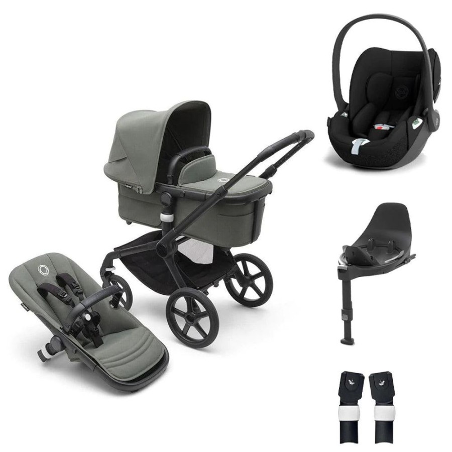 Prams & Pushchairs Bugaboo | Bugaboo Fox 5 Complete Travel System Bundle With Cloud T Car Seat & Ba