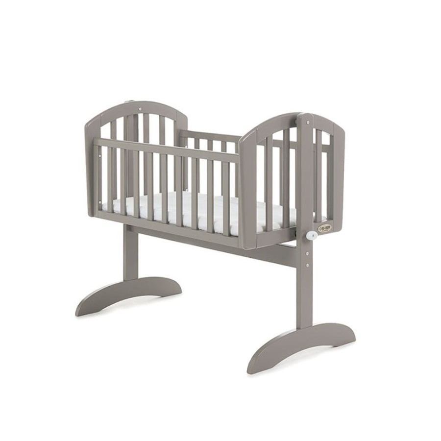 Nursery & Home Obaby Cots & Cotbeds | Obaby Sophie Swinging Crib - Taupe Grey