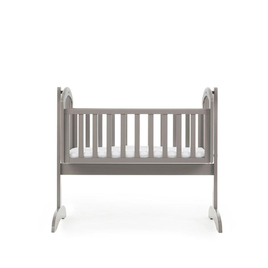 Nursery & Home Obaby Cots & Cotbeds | Obaby Sophie Swinging Crib - Taupe Grey