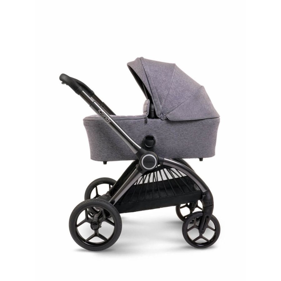 Prams & Pushchairs iCandy | Icandy Core Complete Bundle With Pebble 360 & Base - Light Grey