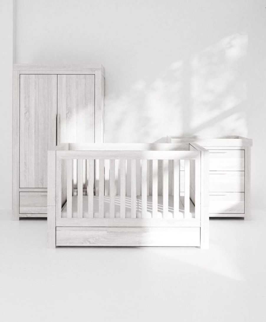 Nursery & Home Millie & Ralph 3 Piece Sets | Mamas & Papas Franklin 3Pc Set - White Wash