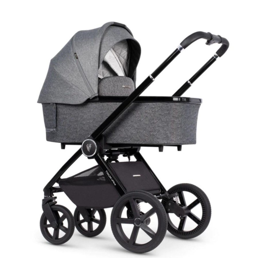 Prams & Pushchairs Venicci | Venicci Upline 2-In-1 Pram Package - Slate Grey