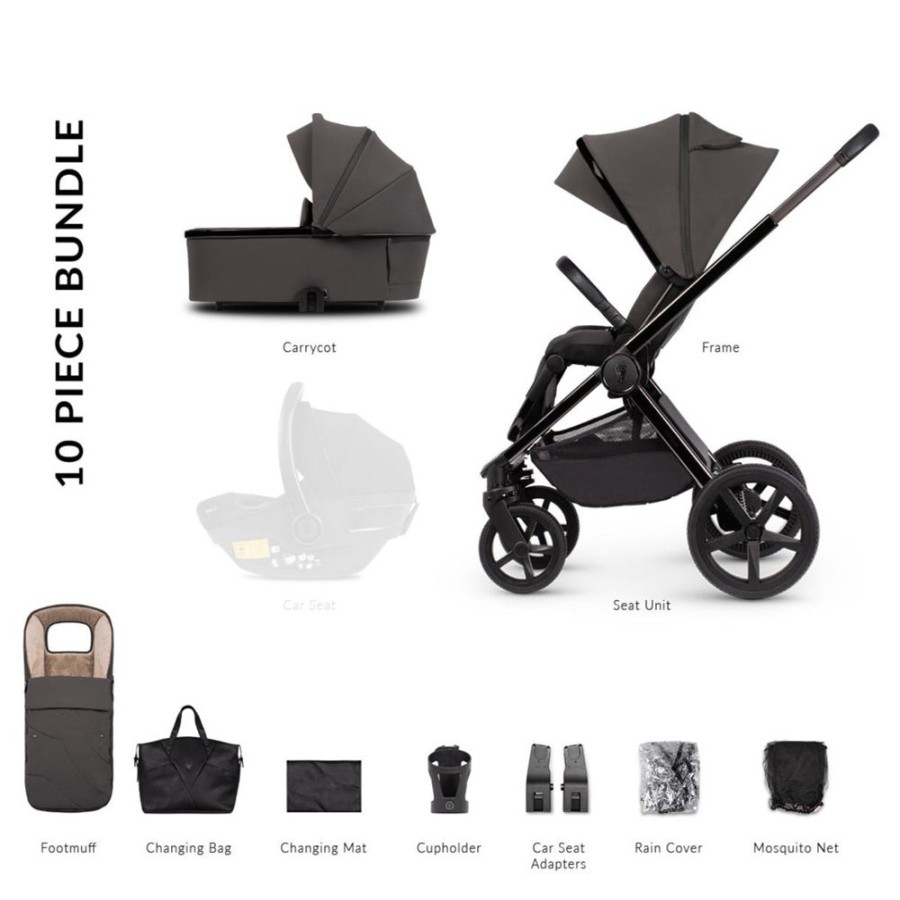 Prams & Pushchairs Venicci | Venicci Upline Se 2-In-1 Pram Package - Lava