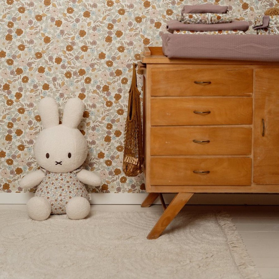 Nursery & Home Little Dutch Soft Toys | Little Dutch X Miffy Vintage Flowers 60Cm