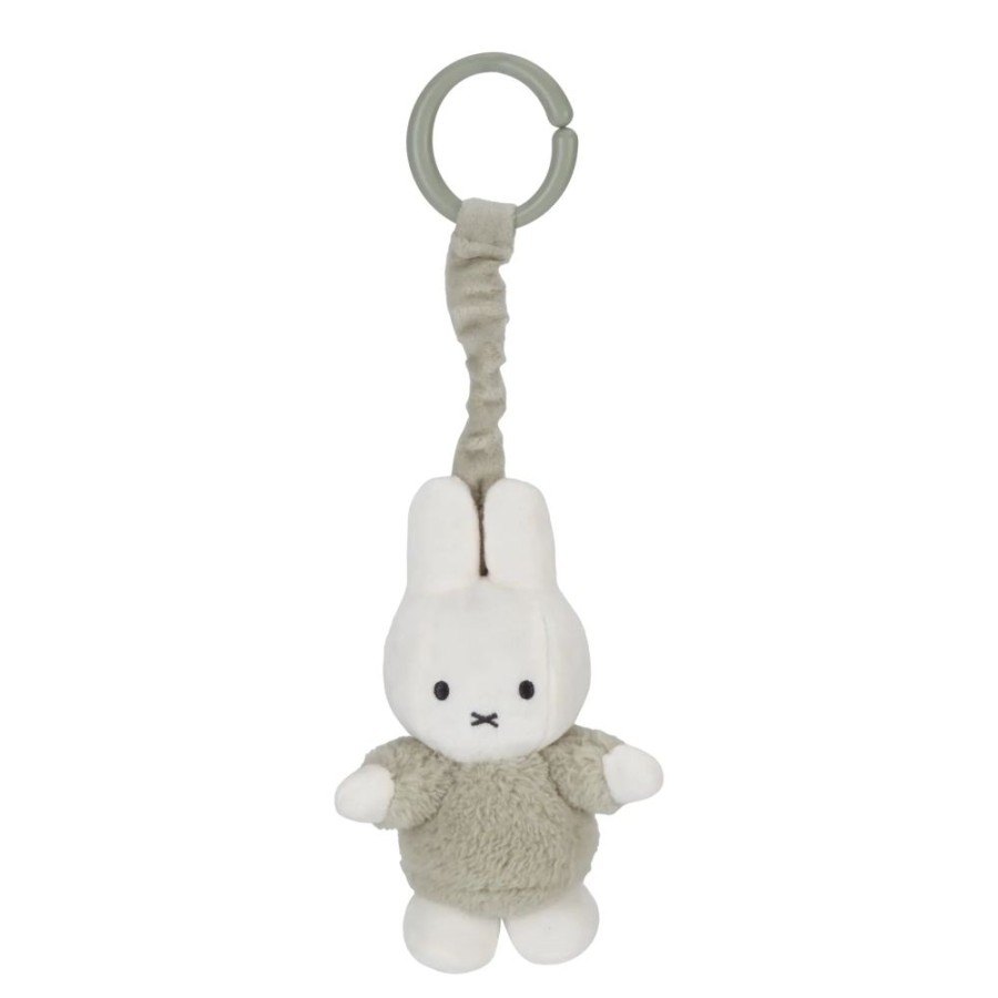 Nursery & Home Little Dutch Soft Toys | Little Dutch X Miffy Hanging Toy Fluffy Green