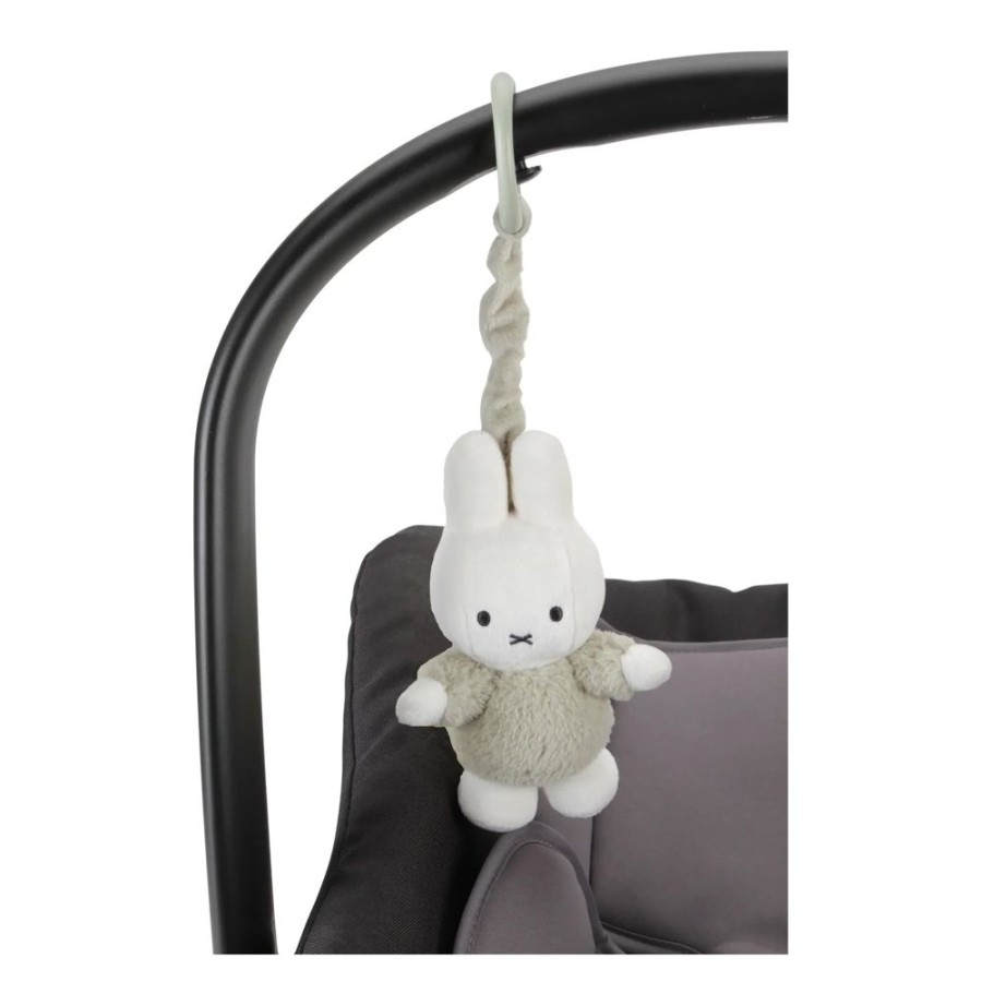 Nursery & Home Little Dutch Soft Toys | Little Dutch X Miffy Hanging Toy Fluffy Green