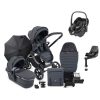 Prams & Pushchairs iCandy | Icandy Peach 7 Travel Bundle With Pebble 360 & Base - Phantom/Dark Gre