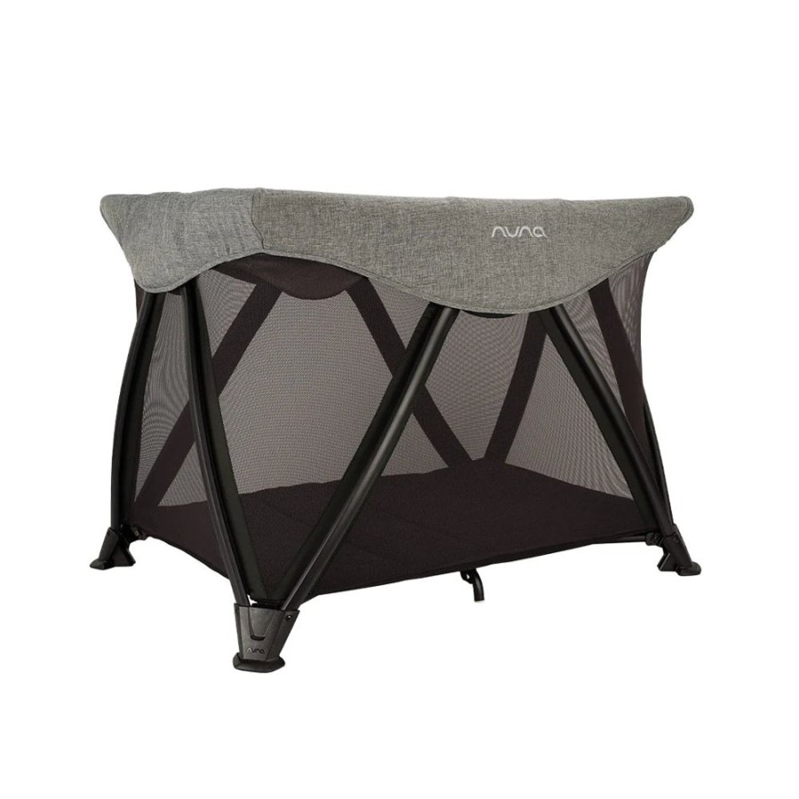 Nursery & Home Nuna Moses Baskets & Bedside Cribs | Nuna Sena Aire Travel Cot - Charcoal