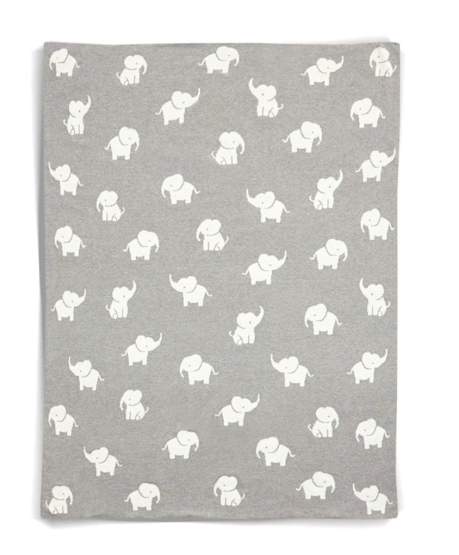 Nursery & Home Millie & Ralph Gifts | Mamas & Papas Elephant Knitted Blanket