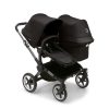 Prams & Pushchairs Bugaboo | Bugaboo Donkey 5 Duo Complete Pushchair - Graphite/Midnight Black