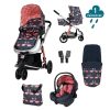 Prams & Pushchairs Cosatto | Cosatto Giggle 2 In 1 I-Size Accessories Bundle - Pretty Flamingo