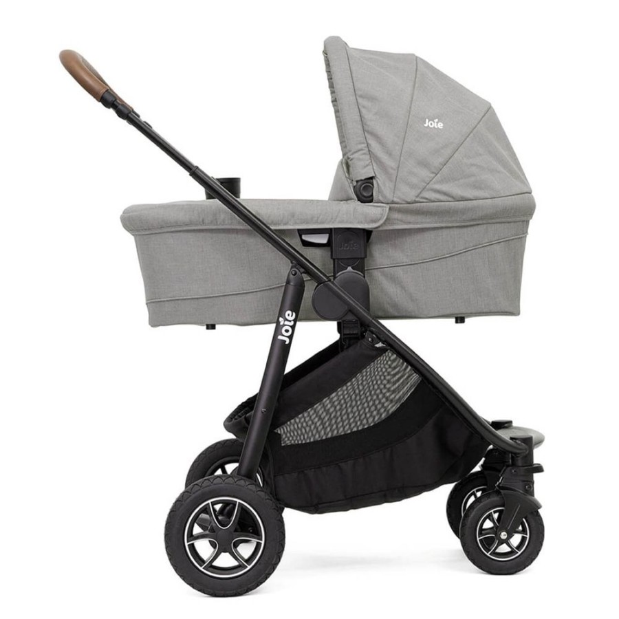 Prams & Pushchairs Joie | Joie Versatrax & Ramble Xl Carrycot Bundle - Pebble