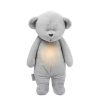 Nursery & Home Moonie Night Lights & Sleep Aids | Moonie - Humming Friend Bear Nightlight - Silver