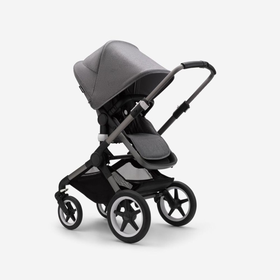 Prams & Pushchairs Bugaboo | Bugaboo Fox 3 Sun Canopy - Grey M ©Lange