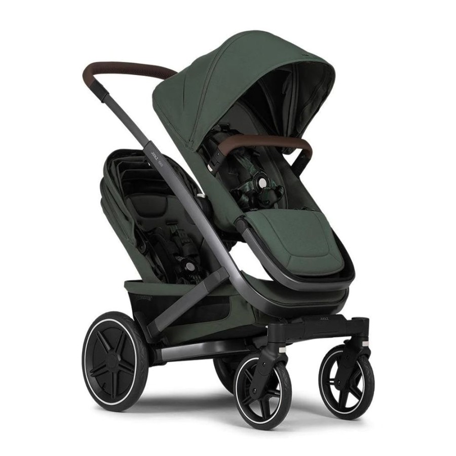 Prams & Pushchairs Joolz | Joolz Geo3 Twin Pushchair - Urban Green