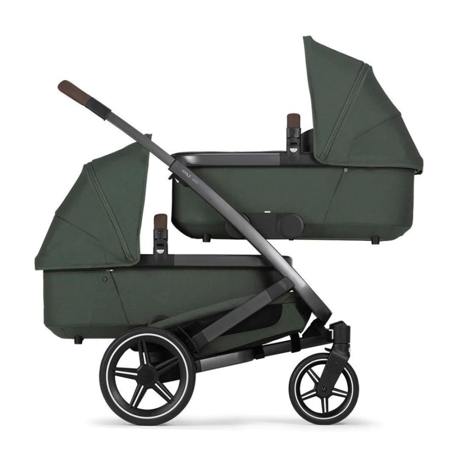 Prams & Pushchairs Joolz | Joolz Geo3 Twin Pushchair - Urban Green