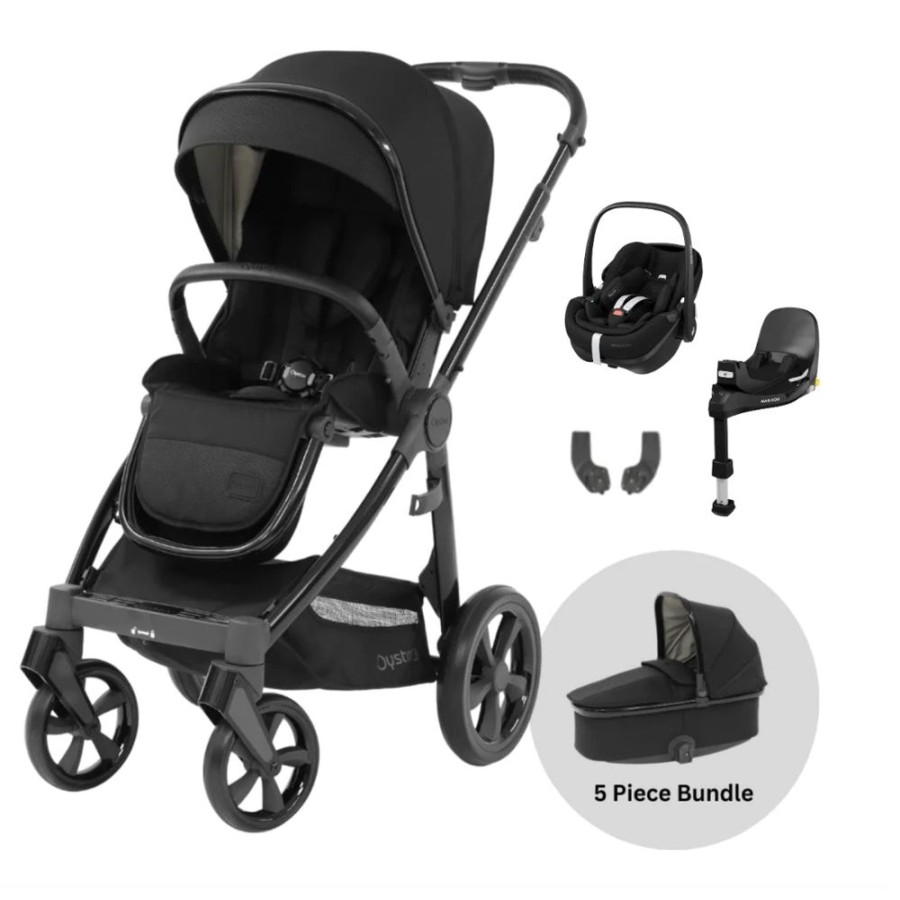 Prams & Pushchairs BabyStyle | Oyster 3 Essential 5 Pc Travel System Bundle With Maxi-Cosi Pebble 360